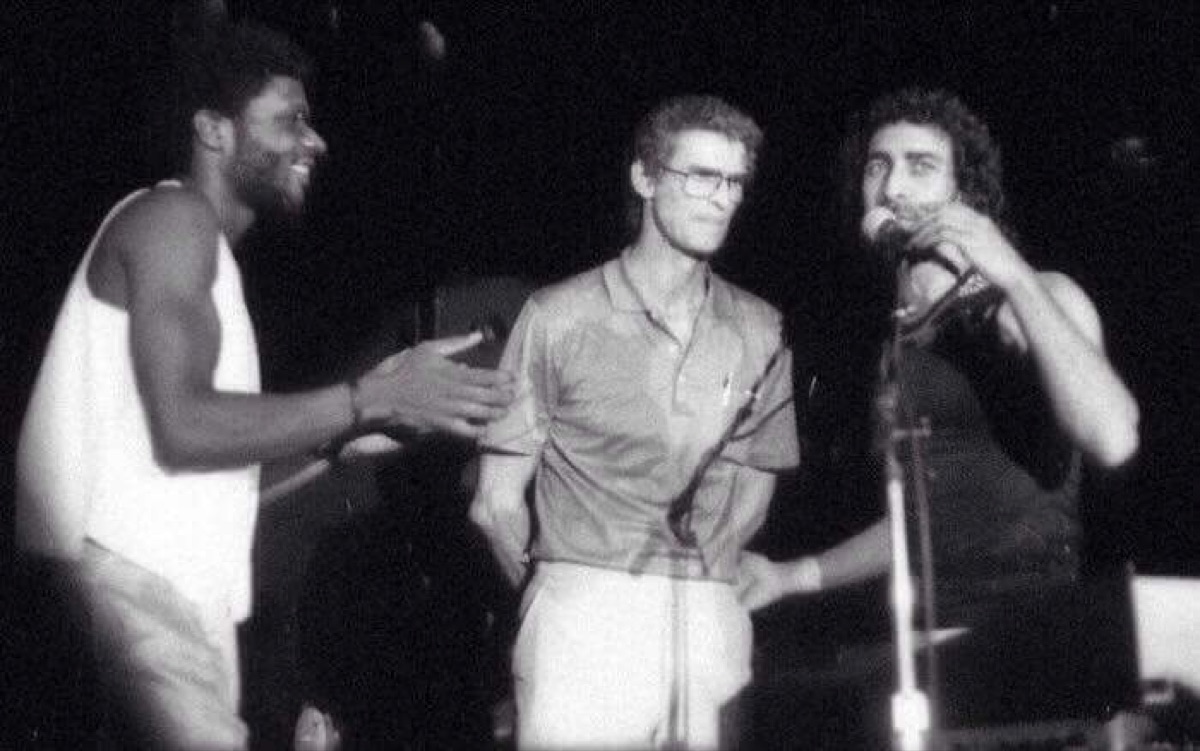 Richard Long at the Paradise Garage stage.
